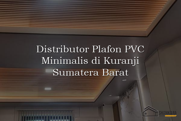 Distributor Plafon PVC Minimalis di Kuranji Sumatera Barat