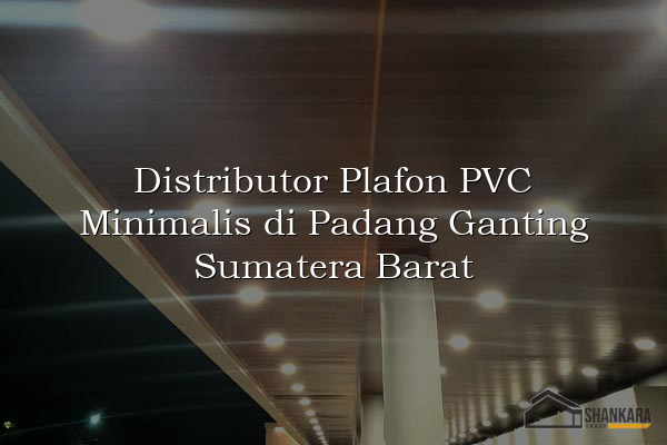 Distributor Plafon PVC Minimalis di Padang Ganting Sumatera Barat