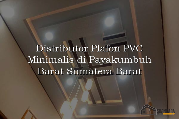 Distributor Plafon PVC Minimalis di Payakumbuh Barat Sumatera Barat