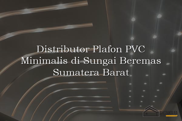 Distributor Plafon PVC Minimalis di Sungai Beremas Sumatera Barat
