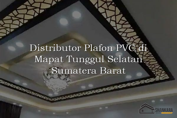 Distributor Plafon PVC di Mapat Tunggul Selatan Sumatera Barat