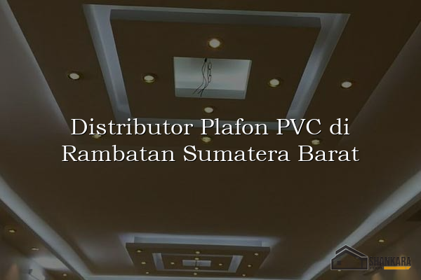 Distributor Plafon PVC di Rambatan Sumatera Barat