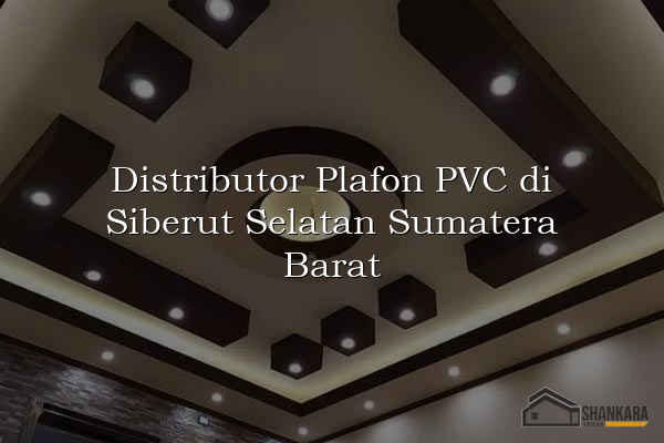 Distributor Plafon PVC di Siberut Selatan Sumatera Barat