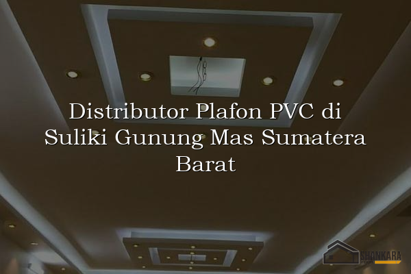 Distributor Plafon PVC di Suliki Gunung Mas Sumatera Barat