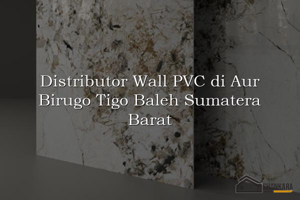 Distributor Wall PVC di Aur Birugo Tigo Baleh Sumatera Barat