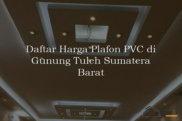 Daftar Harga Plafon PVC di Gunung Tuleh Sumatera Barat