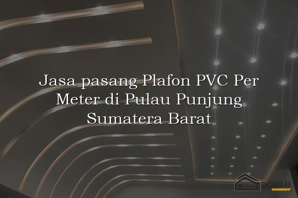 Jasa pasang Plafon PVC Per Meter di Pulau Punjung Sumatera Barat