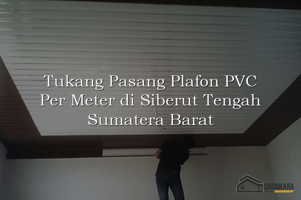 Tukang Pasang Plafon PVC Per Meter di Siberut Tengah Sumatera Barat