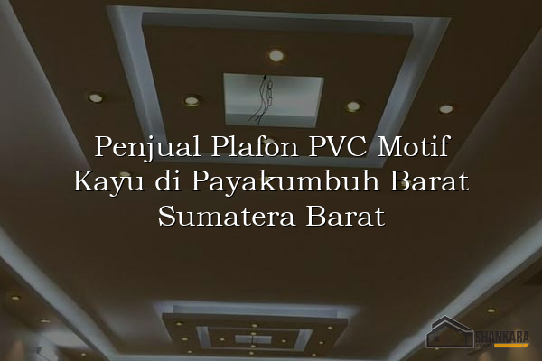 Penjual Plafon PVC Motif Kayu di Payakumbuh Barat Sumatera Barat