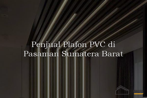 Penjual Plafon PVC di Pasaman Sumatera Barat