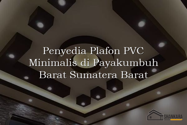 Penyedia Plafon PVC Minimalis di Payakumbuh Barat Sumatera Barat