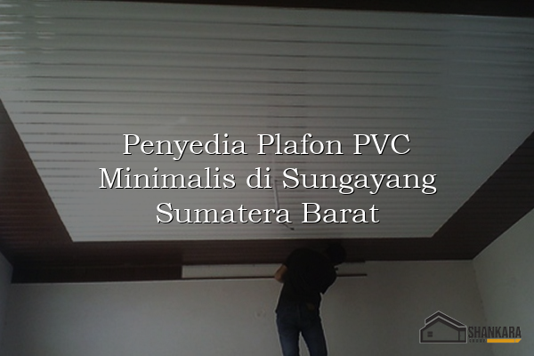 Penyedia Plafon PVC Minimalis di Sungayang Sumatera Barat