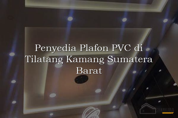 Penyedia Plafon PVC di Tilatang Kamang Sumatera Barat