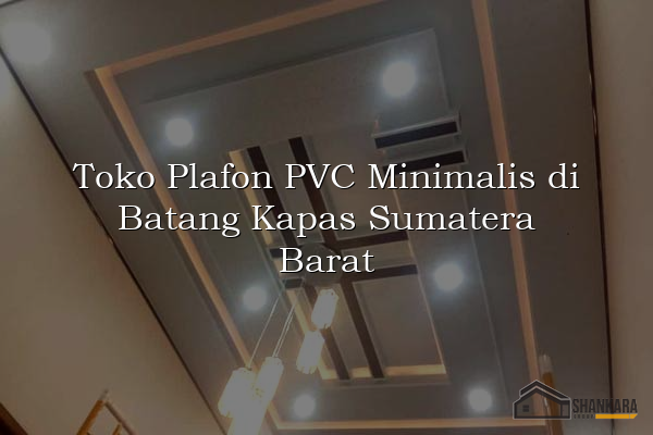 Toko Plafon PVC Minimalis di Batang Kapas Sumatera Barat